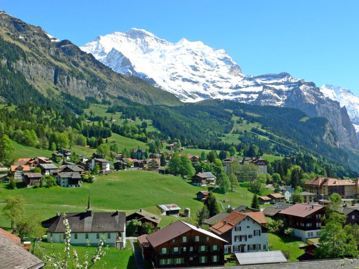 Apartment Primula By Interhome Wengen Exteriör bild